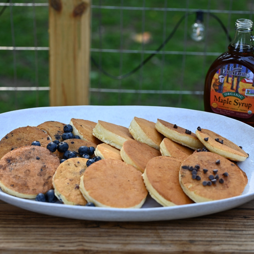 Homestyle Blueberry Pancakes, Dozen Pack