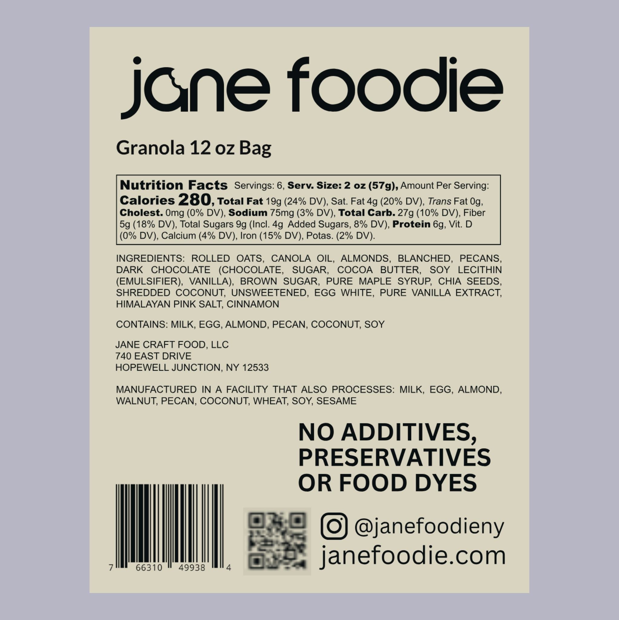 Pantry Award-Winning Granola – Toasted, Small Batch Jane Foodie .