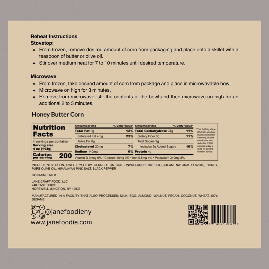 Honey Butter Corn Jane Foodie Corn on the Cob.