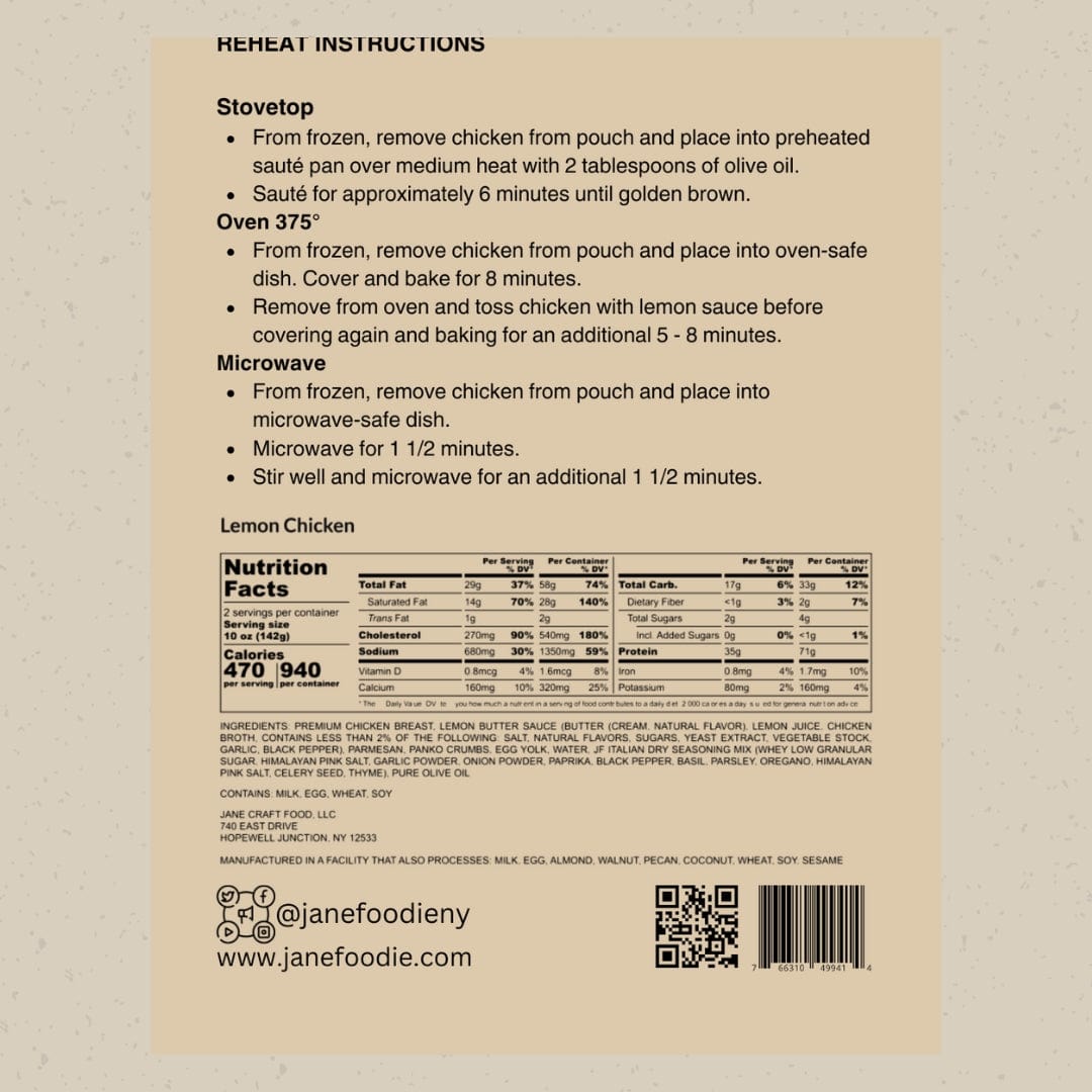 Breaded Lemon Chicken Jane Foodie .