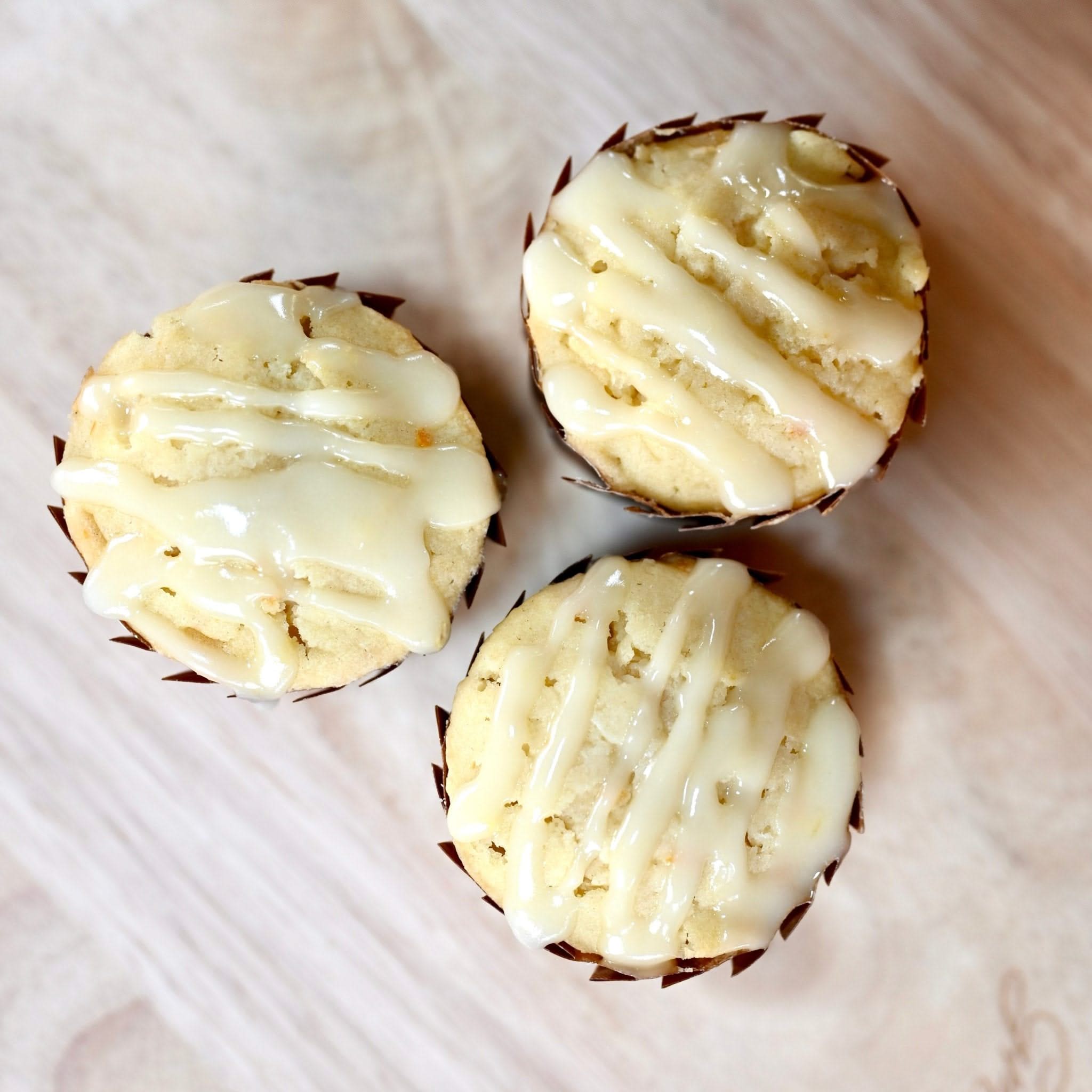 Orange Glaze Muffins 4-Pack - Jane Foodie