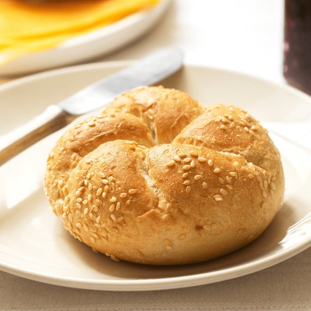 Jane Foodie Website Bread Sesame Kaiser Roll 6-Pack
