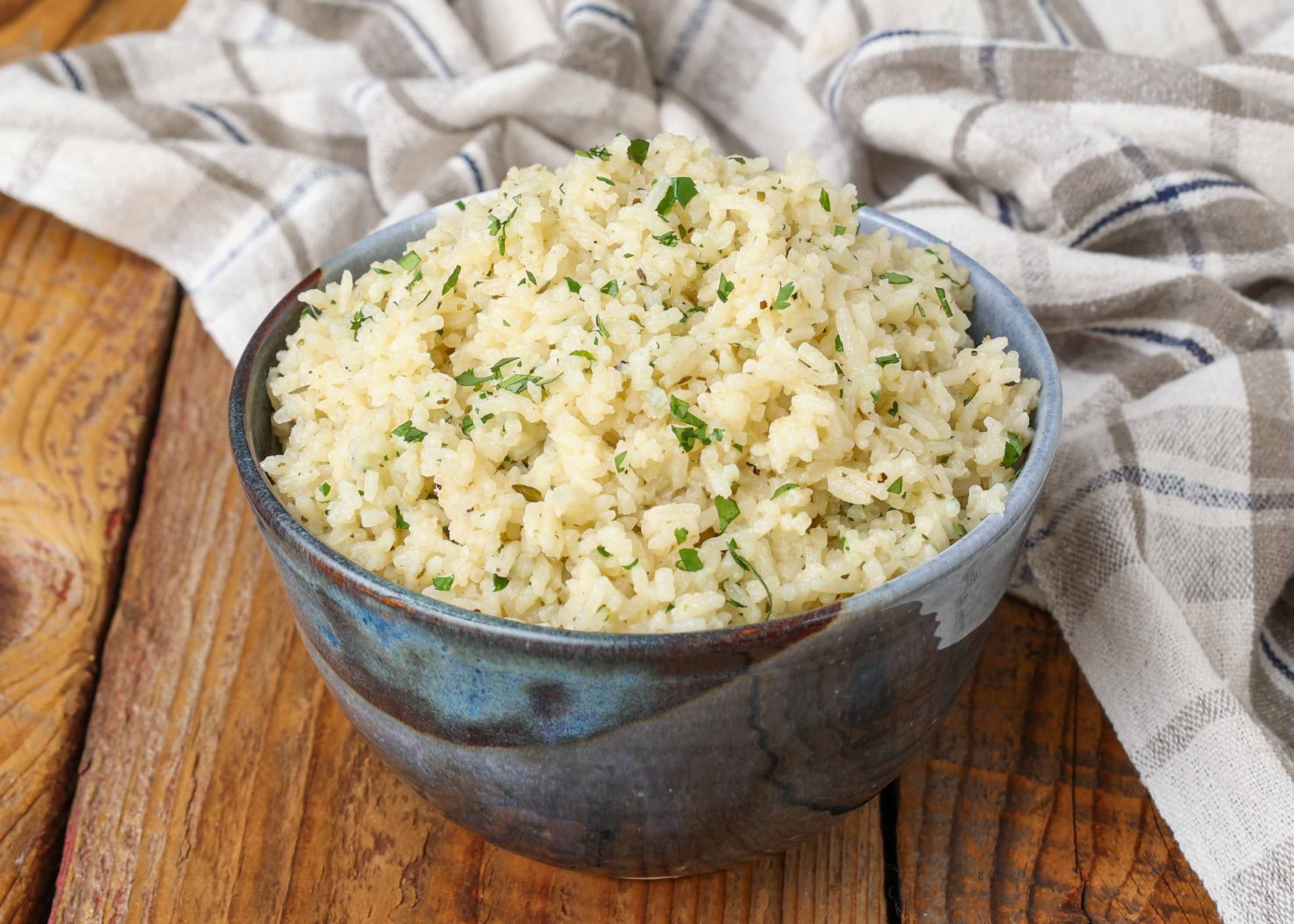 Italian Herbed Rice - Jane Foodie