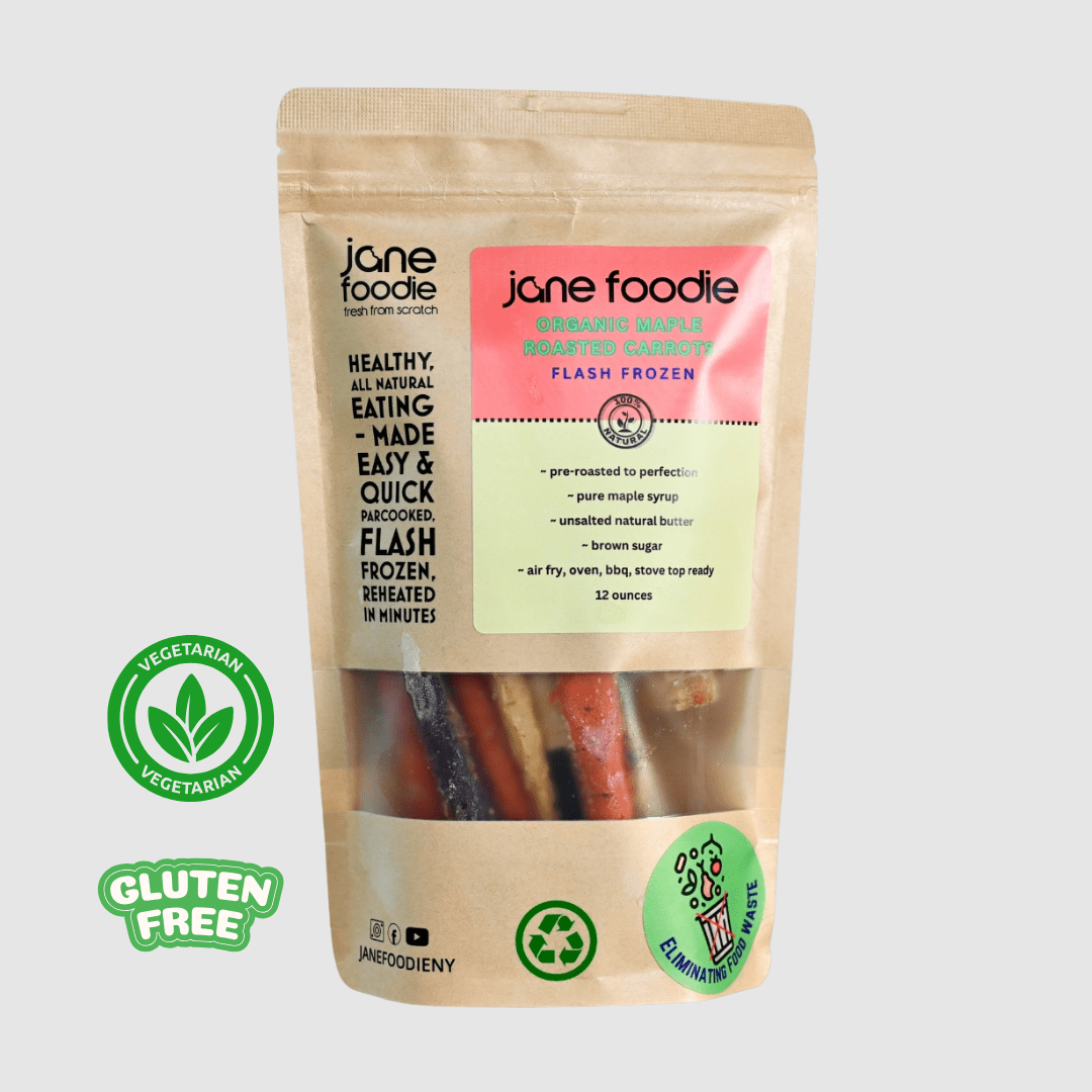 Maple Roasted Rainbow Carrots - Jane Foodie