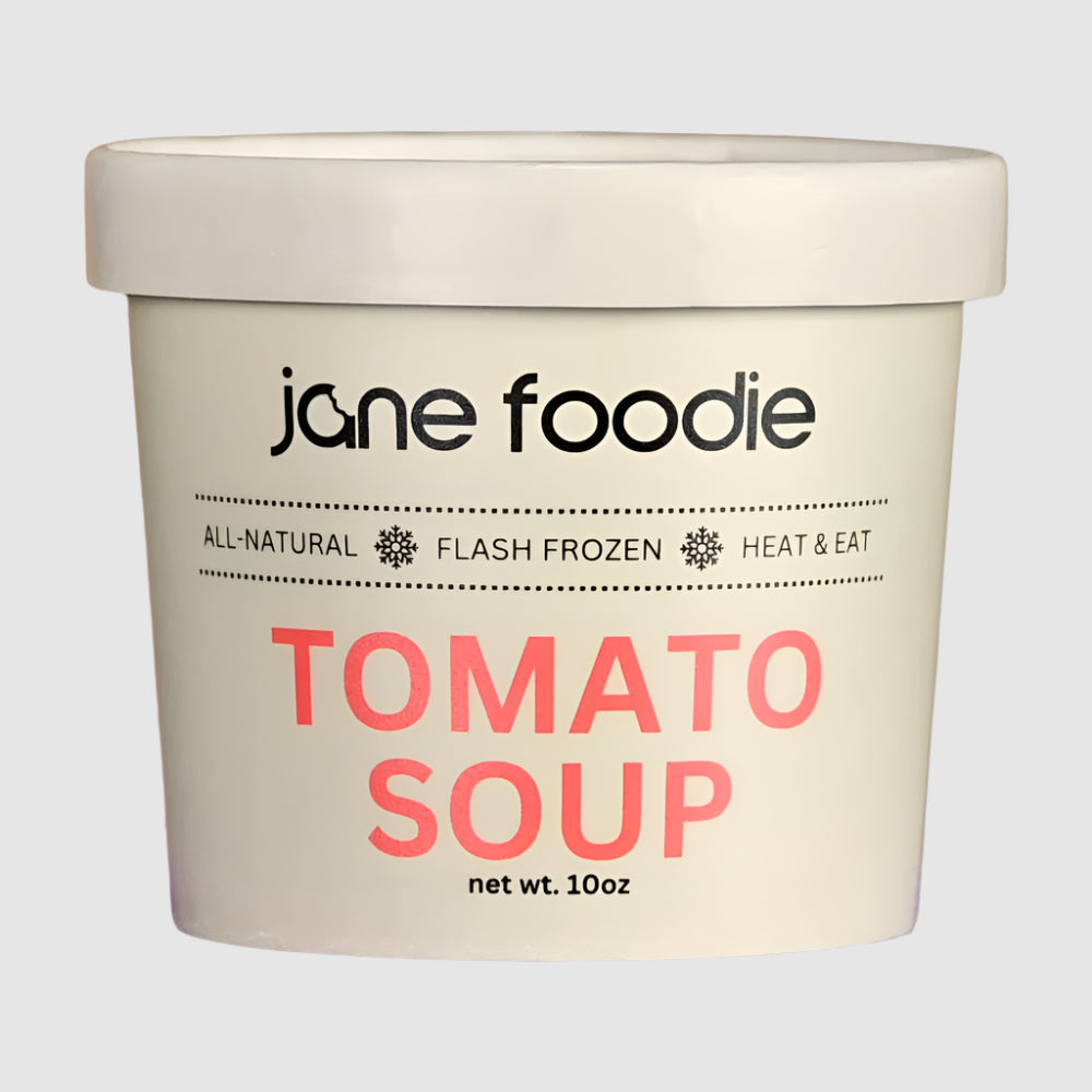 Tomato Soup Family Size 6-Pack Jane Foodie Soup.