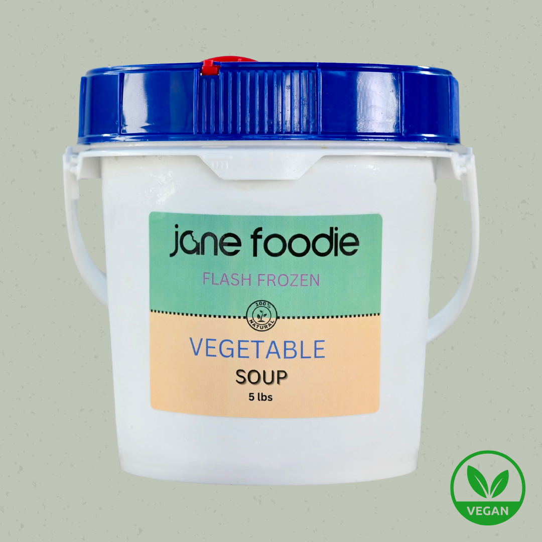 Vegetable 5 lb Soup Pail - Jane Foodie