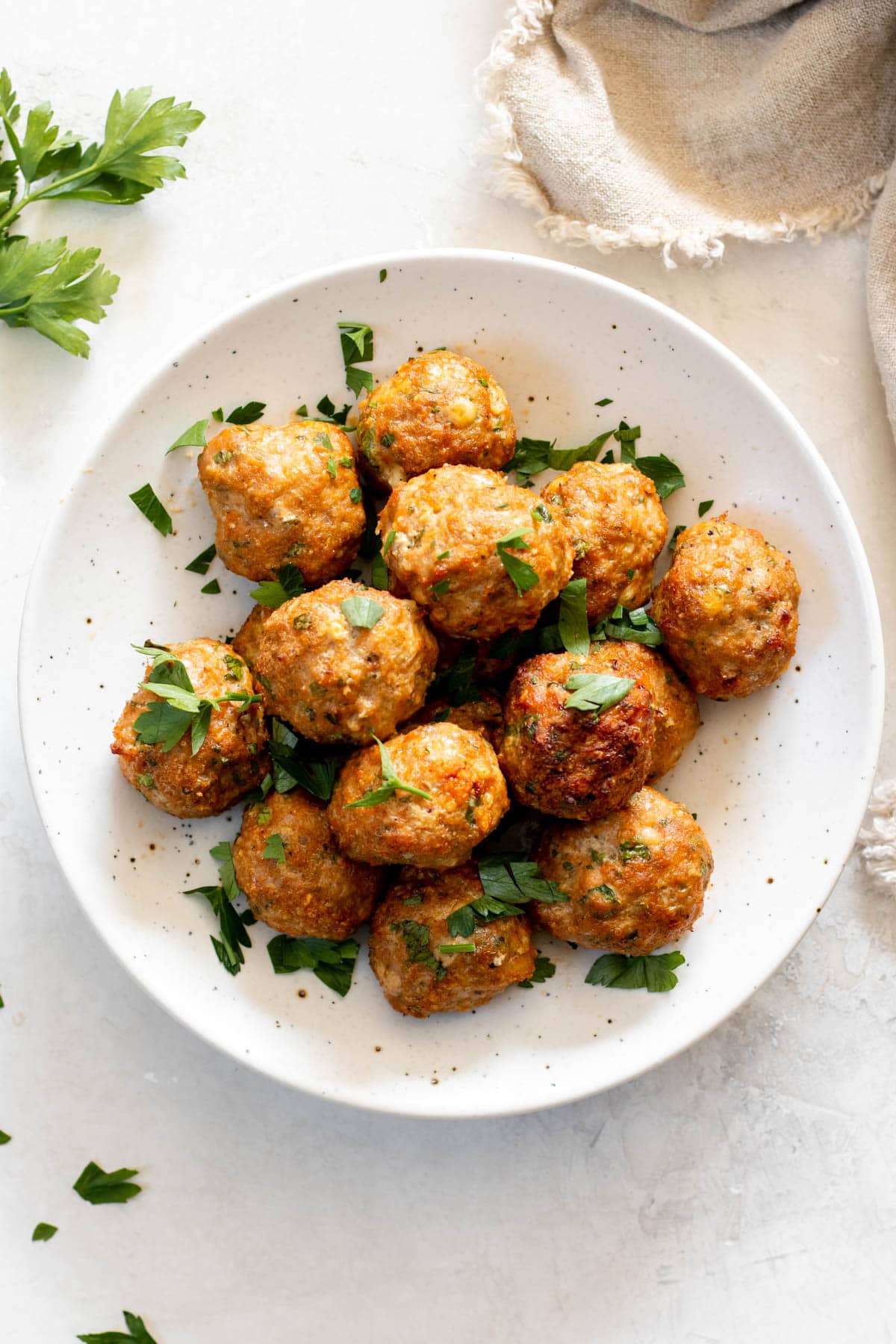 Ginger Garlic Turkey Meatballs - Jane Foodie