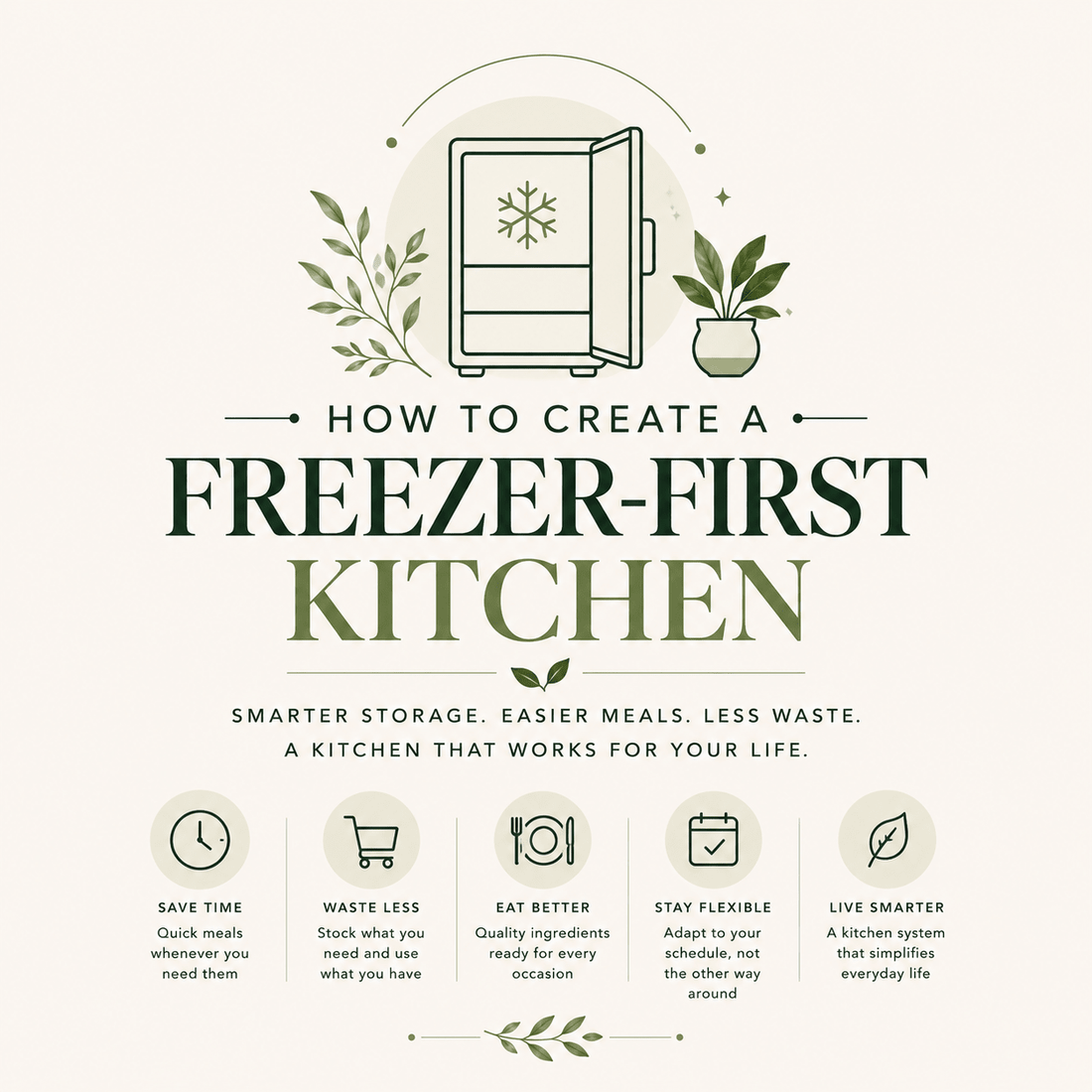 How to Create a Freezer-First Kitchen – Jane Foodie