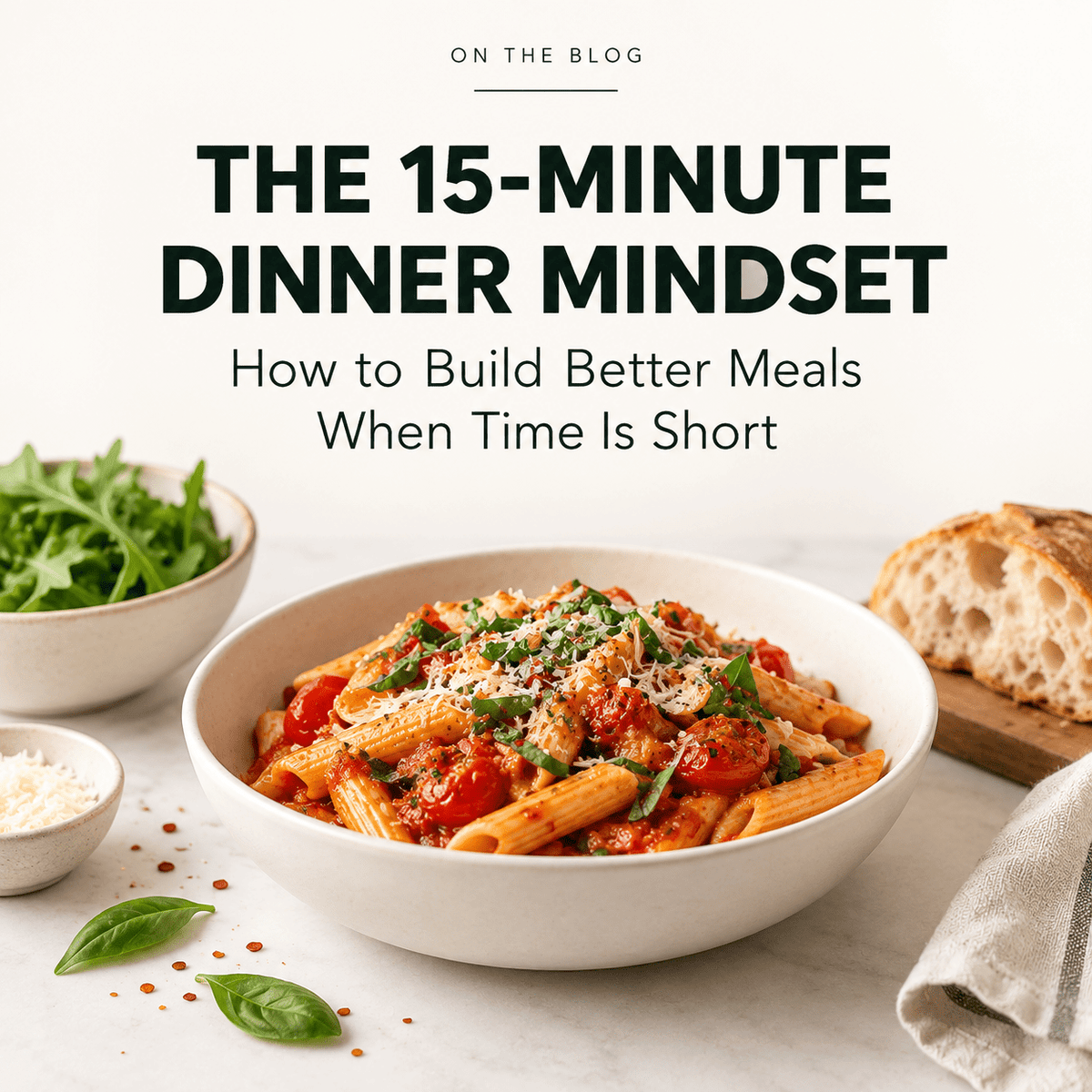 The 15-Minute Dinner Mindset: How to Build Better Meals When Time Is Short - Jane Foodie