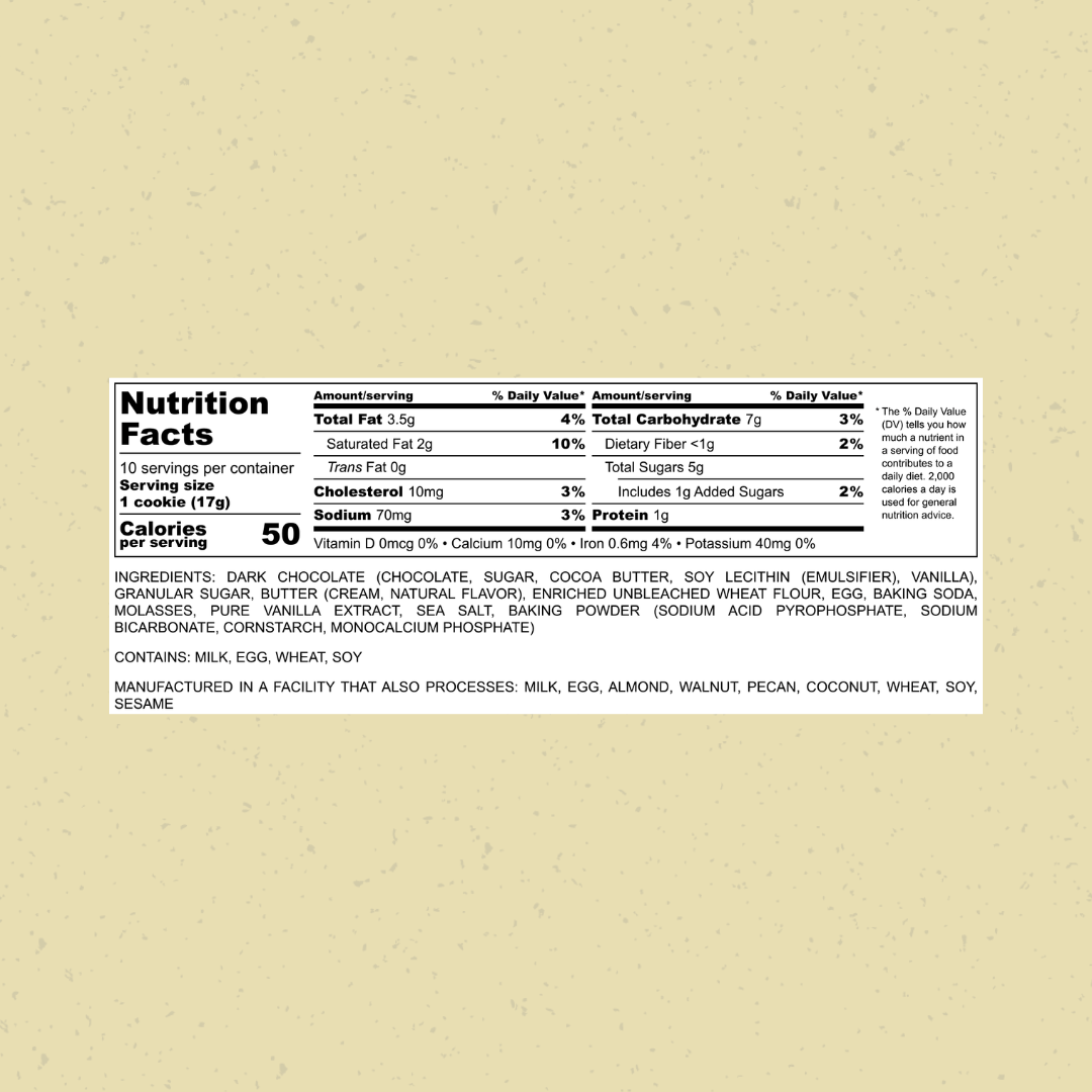 Chocolate Chip Cookie Bulk Pack