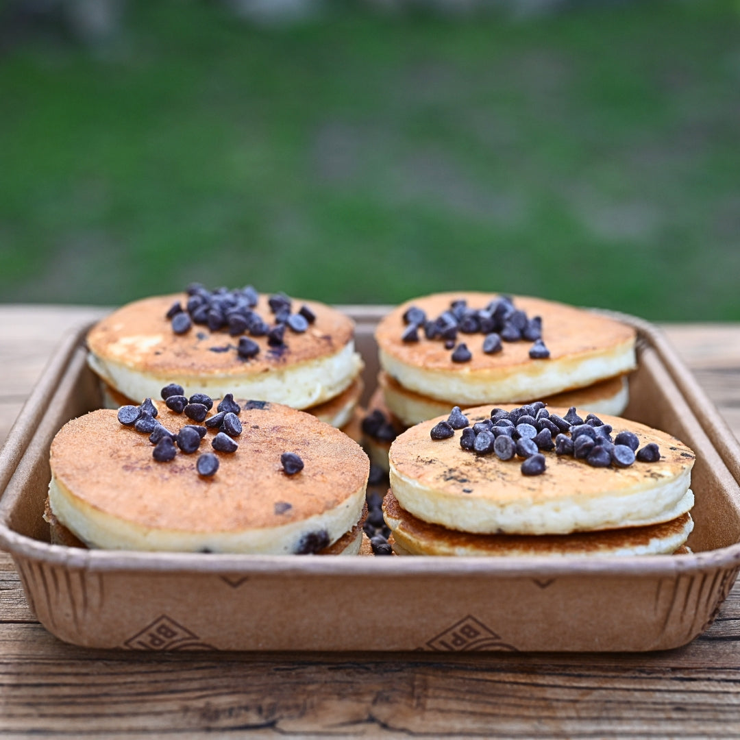 Homestyle Chocolate Chip Pancakes, Dozen Pack