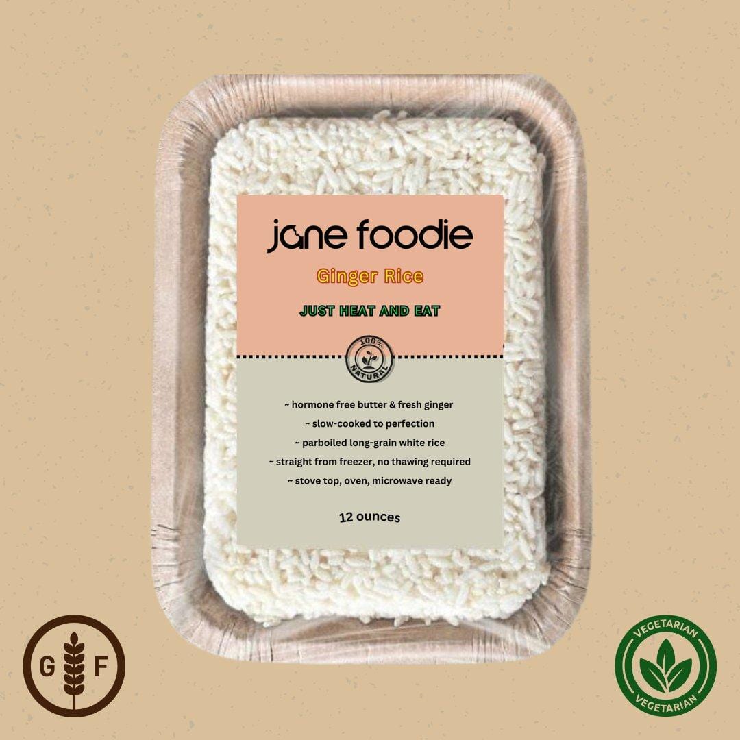 Ginger Rice Side Dish Jane Foodie