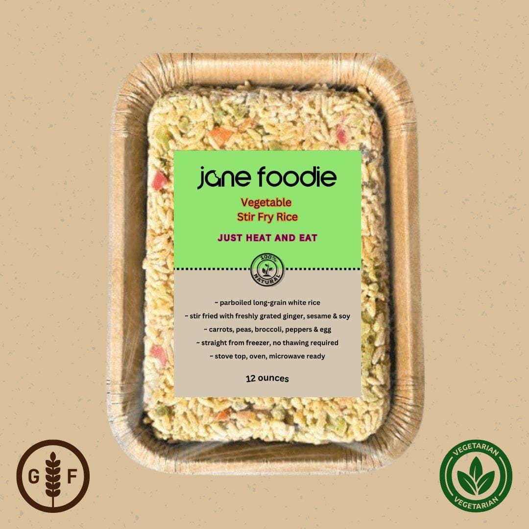Vegetable Stir Fry Rice Side Dish Jane Foodie
