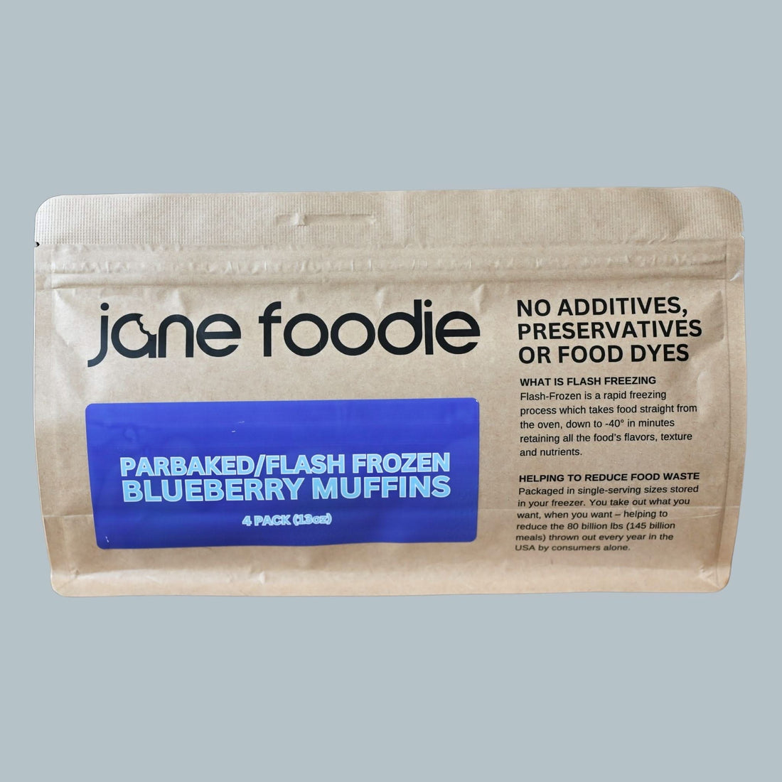 Blueberry Muffins 4 - Pack - Jane Foodie