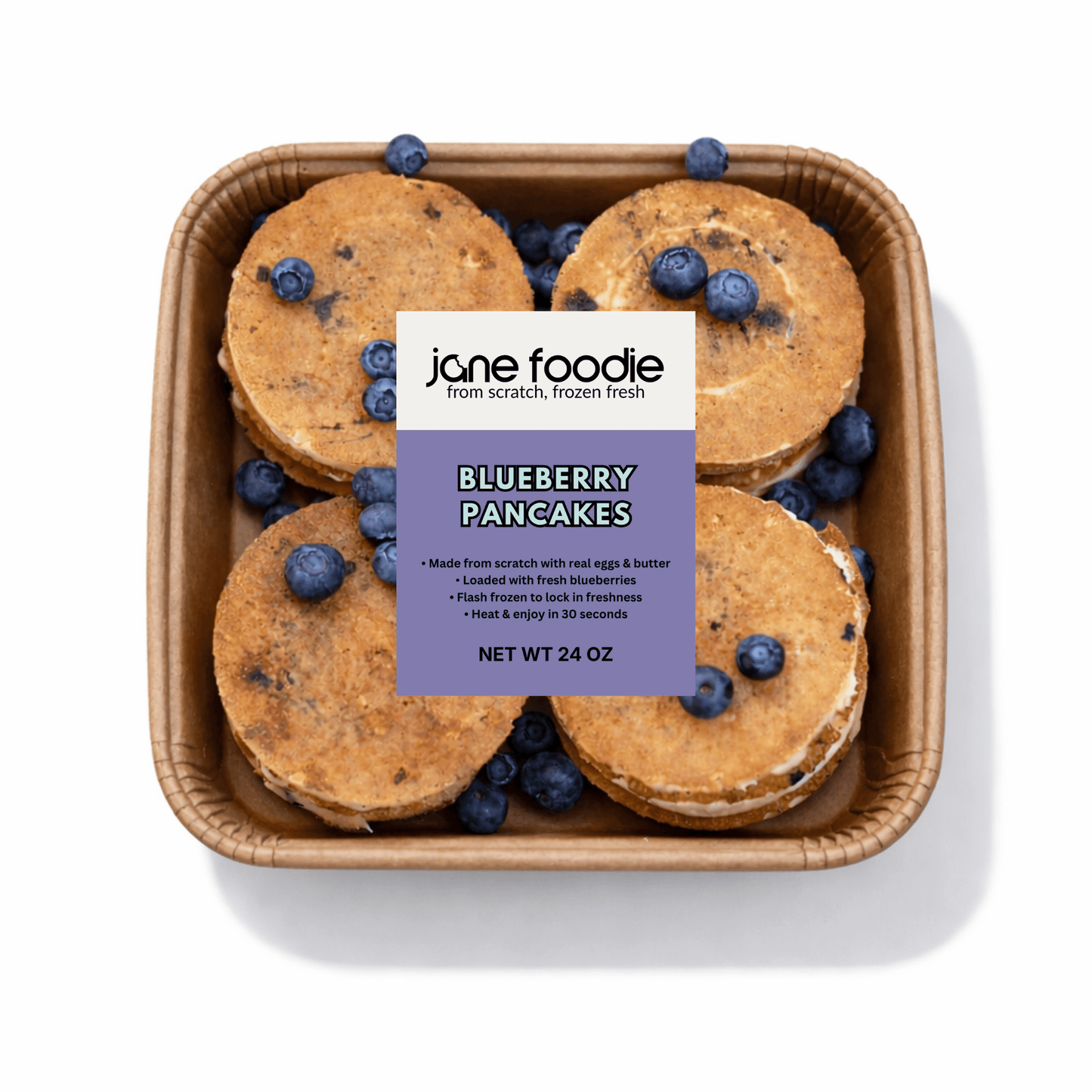 Blueberry Pancakes - Jane Foodie