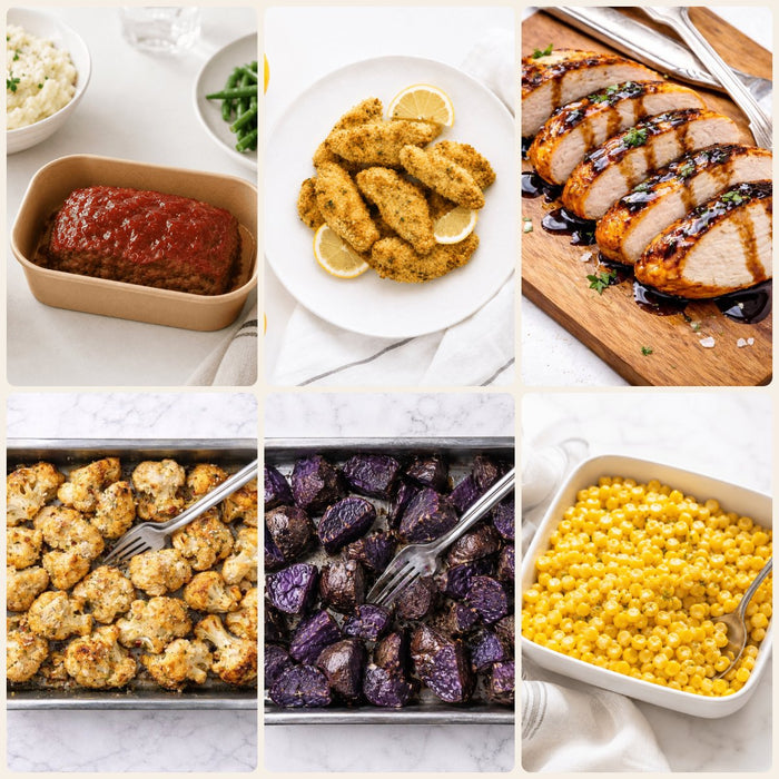 Dinner Box: six Jane Foodie dinners and sides