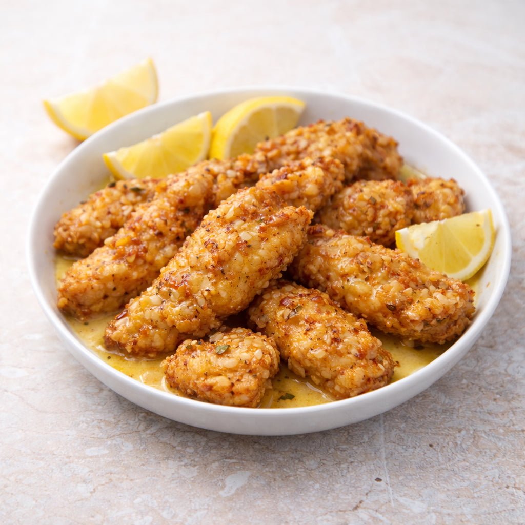 Breaded Lemon Chicken - Jane Foodie