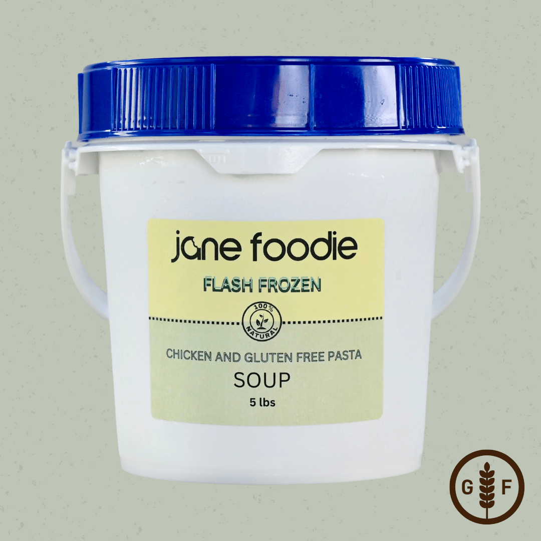 Chicken & Gluten Free Pasta 5 lb Soup Pail - Jane Foodie
