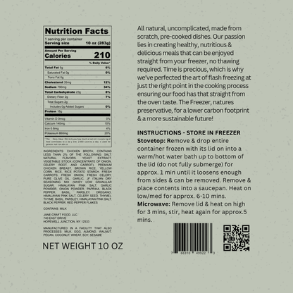 Chicken &amp; Gluten - Free Pasta Soup Family Size 6 - Pack - Jane Foodie
