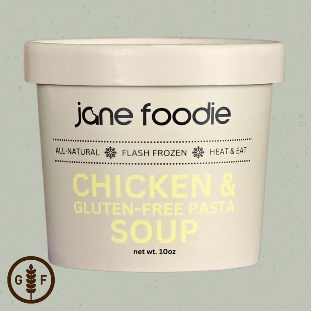 Chicken & Gluten - Free Pasta Soup Family Size 6 - Pack - Jane Foodie