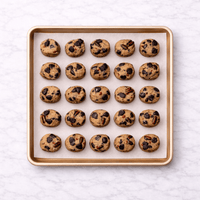 Chocolate Chip Frozen Dough - Jane Foodie