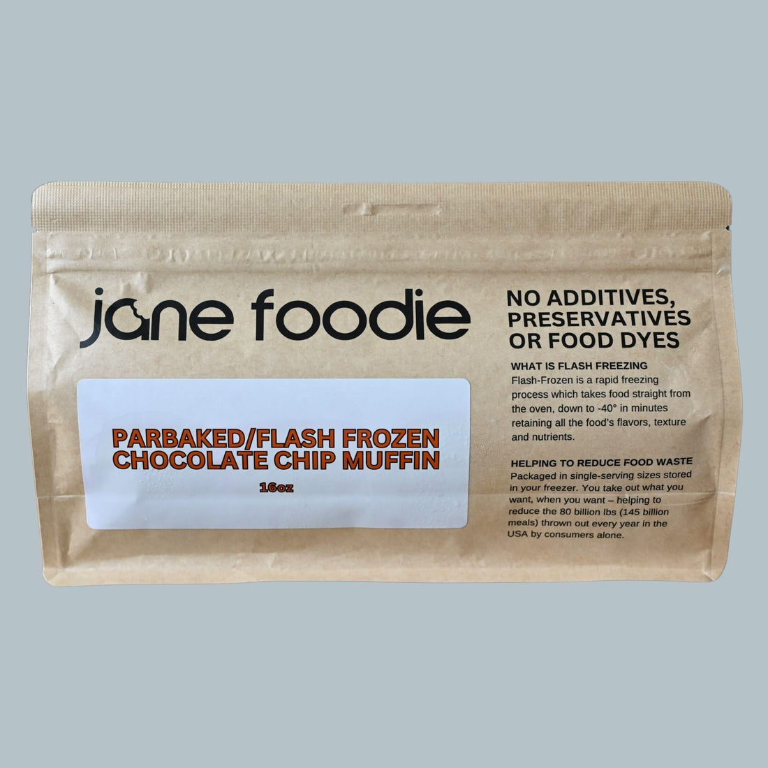 Chocolate Chip Muffins 4 - Pack - Jane Foodie