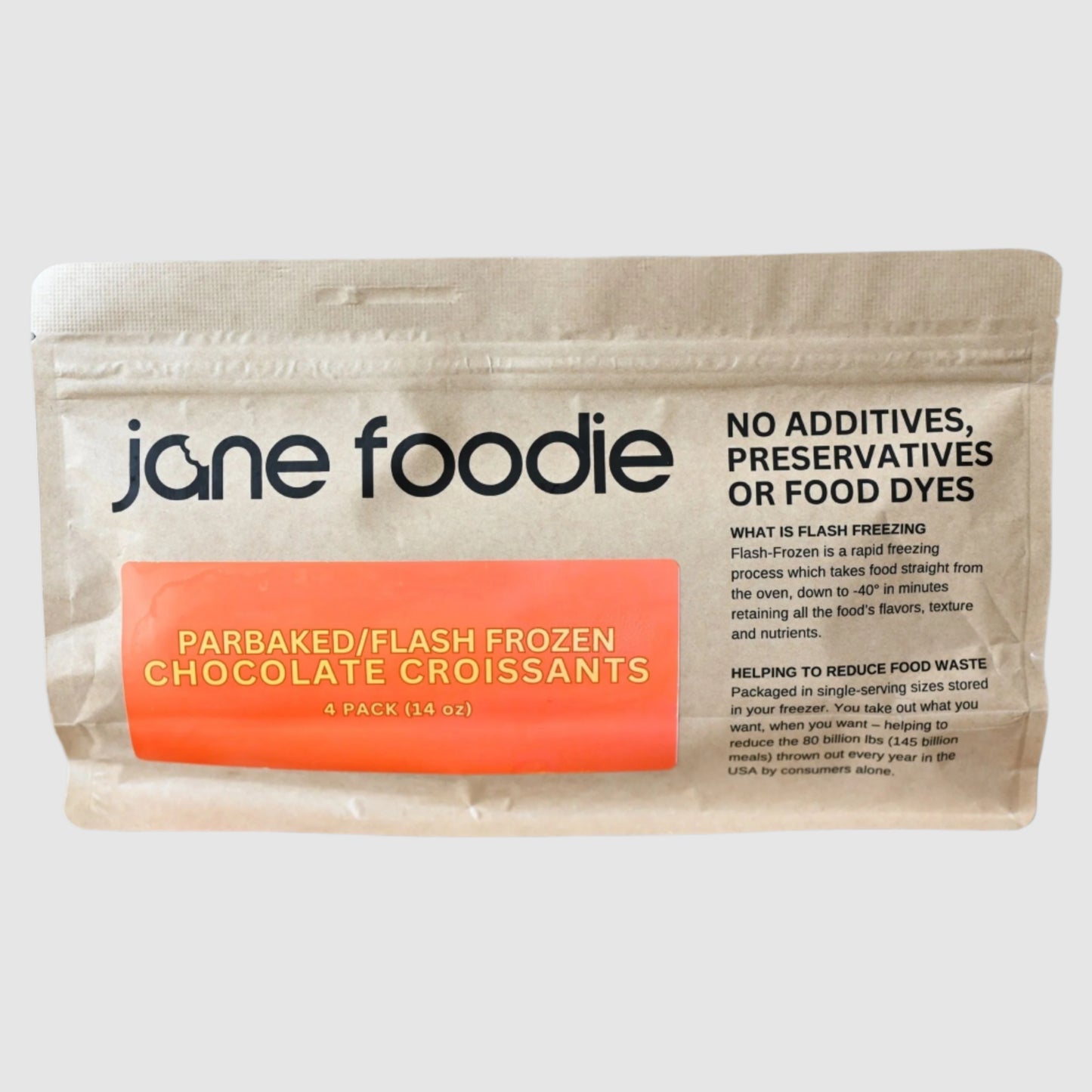 Chocolate Croissants 4-Pack Jane Foodie Croissant.