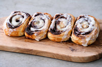 Cinnamon Rolls 4 - Pack – With Cream Cheese Frosting - Jane Foodie