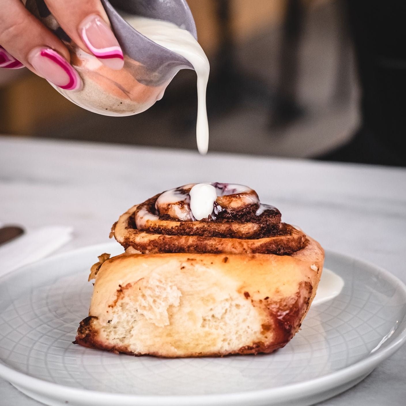 Cinnamon Rolls 4 - Pack – With Cream Cheese Frosting - Jane Foodie