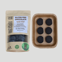Gluten Free Double Chocolate Frozen Dough Pucks - Jane Foodie