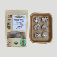Hazelnut & Dark Chocolate Frozen Cookie Dough Pucks - Jane Foodie