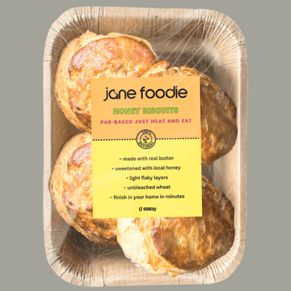Honey Biscuits 4 - Pack - Jane Foodie