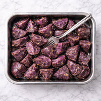 Italian Herb Roasted Purple Potatoes - Jane Foodie