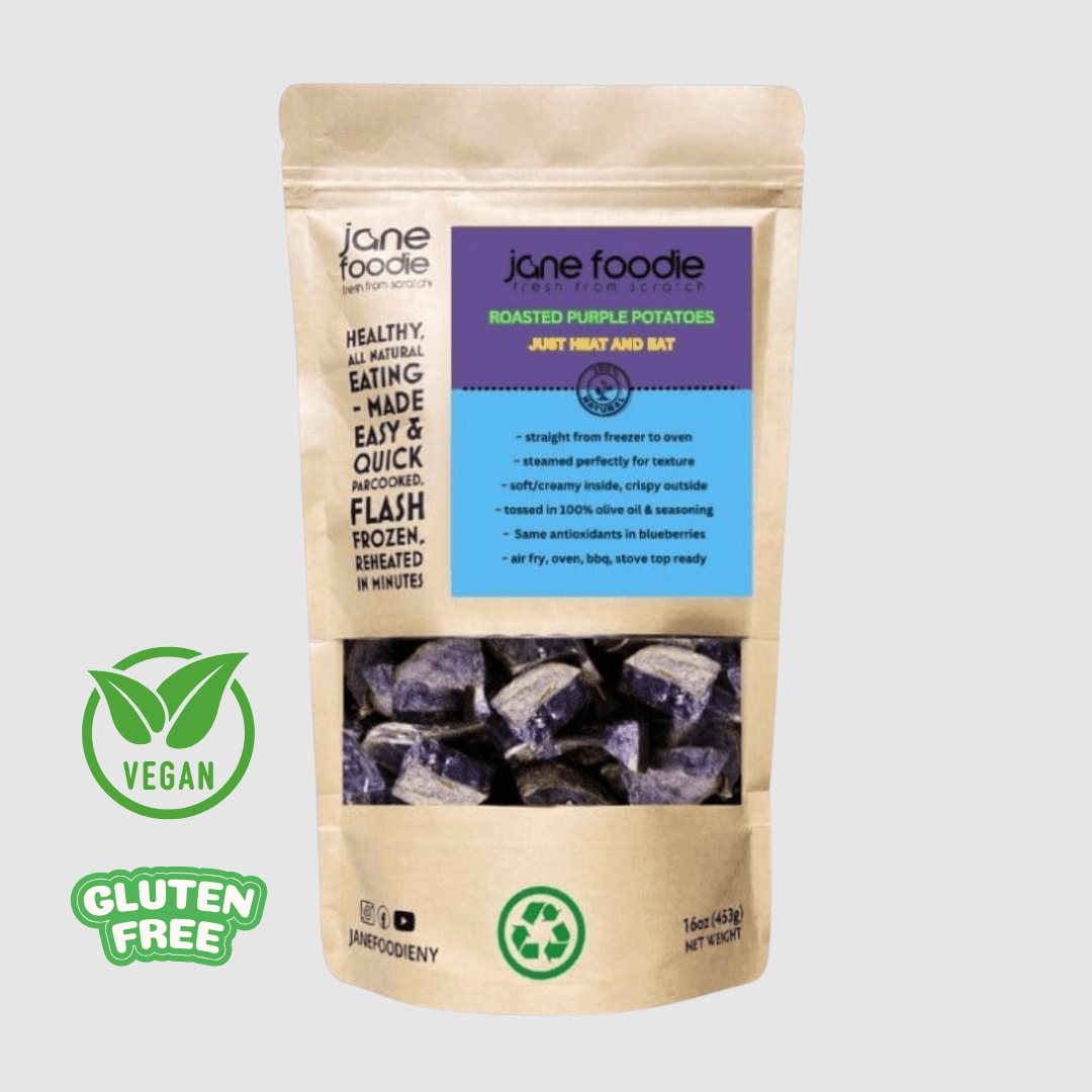 Italian Herb Roasted Purple Potatoes - Jane Foodie