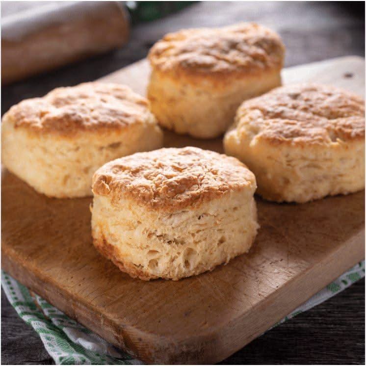 Honey Biscuits 4-Pack - Jane Foodie
