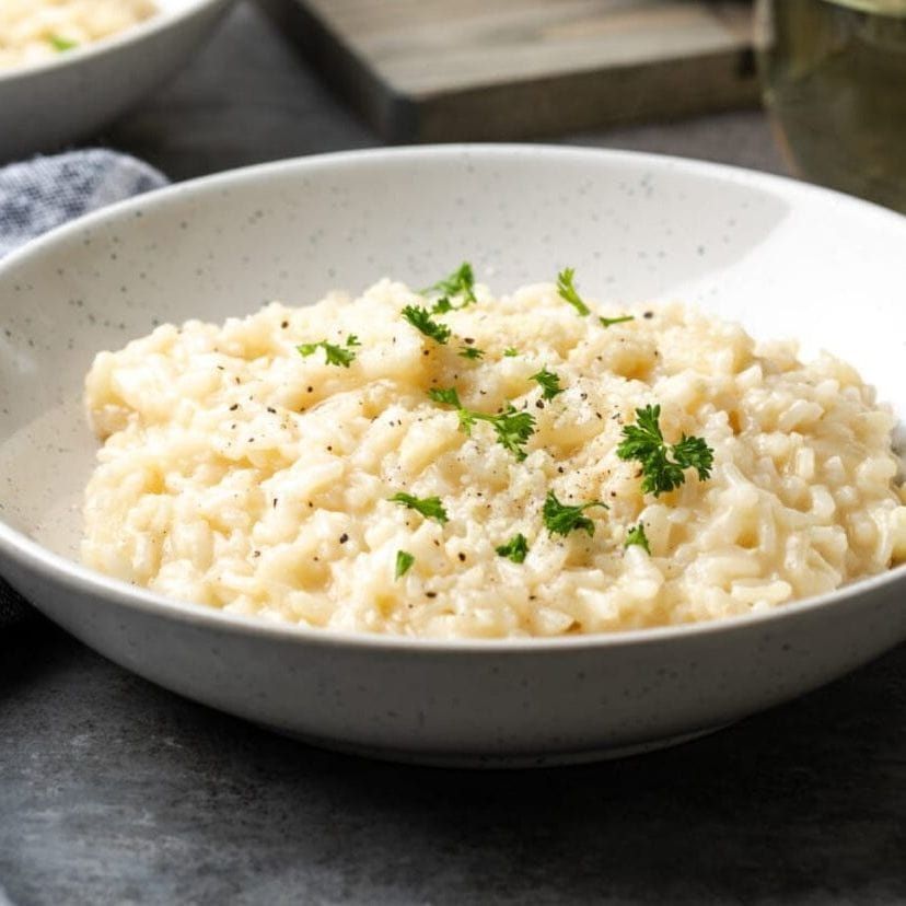 Jane Foodie broccoli, rice, ginger Savory Parmesan Risotto Rice: Flavorful Convenience, 16oz