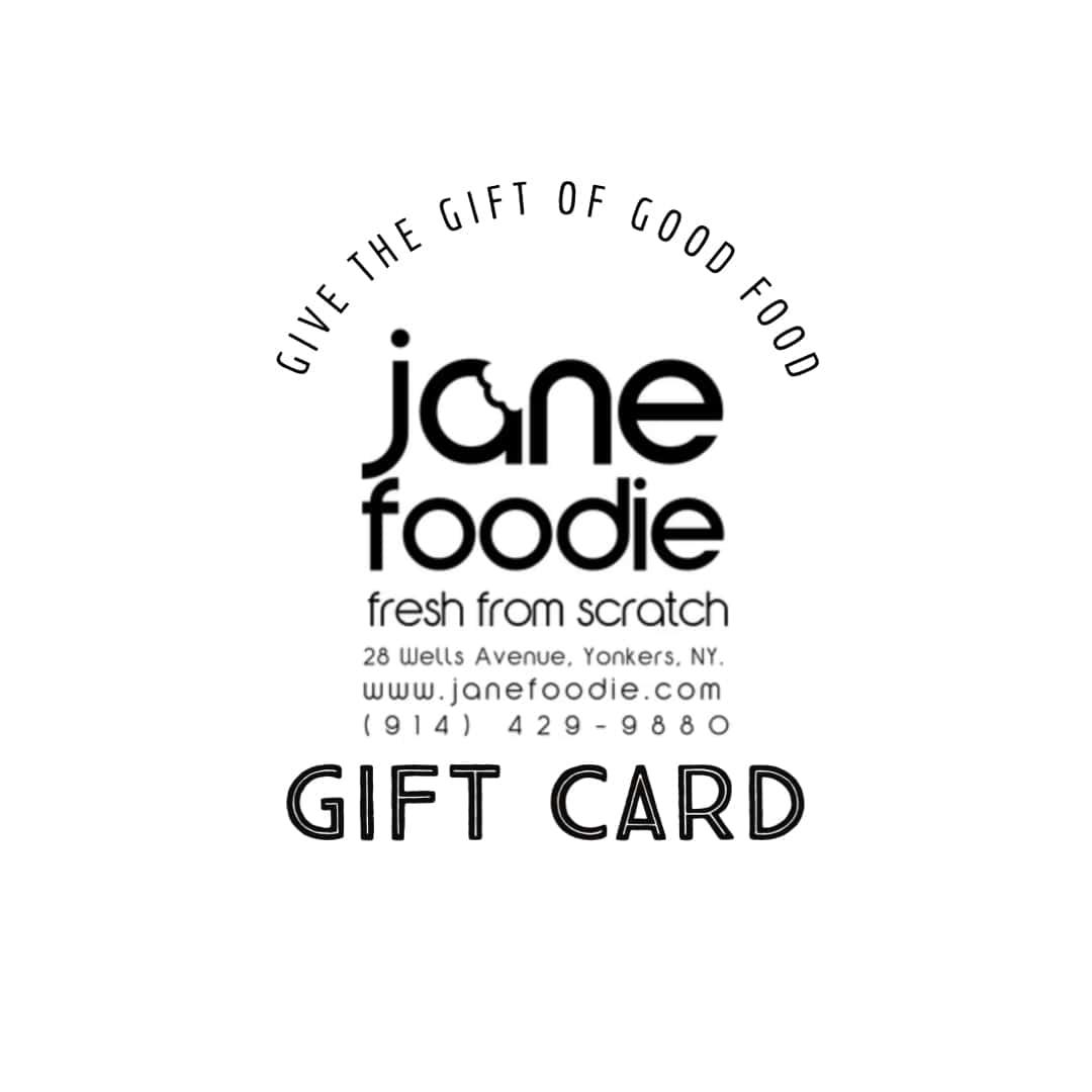 Jane Foodie gift card Jane Foodie Gift Card