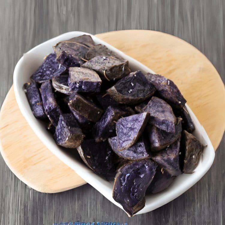 Italian Herb Roasted Purple Potatoes Side Dish Jane Foodie