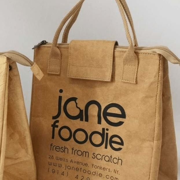 Jane Foodie Jane's Foodie Kraft Insulated Reusable Bag