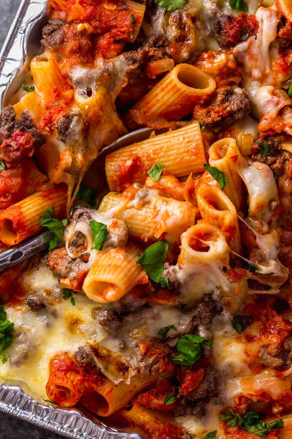 Italian Sausage Baked Ziti - Jane Foodie