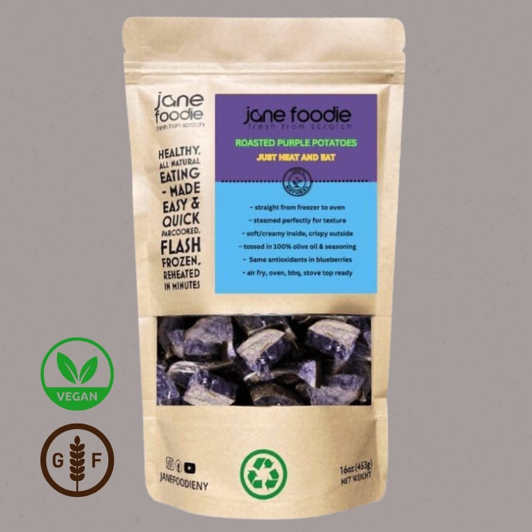 Italian Herb Roasted Purple Potatoes - Jane Foodie