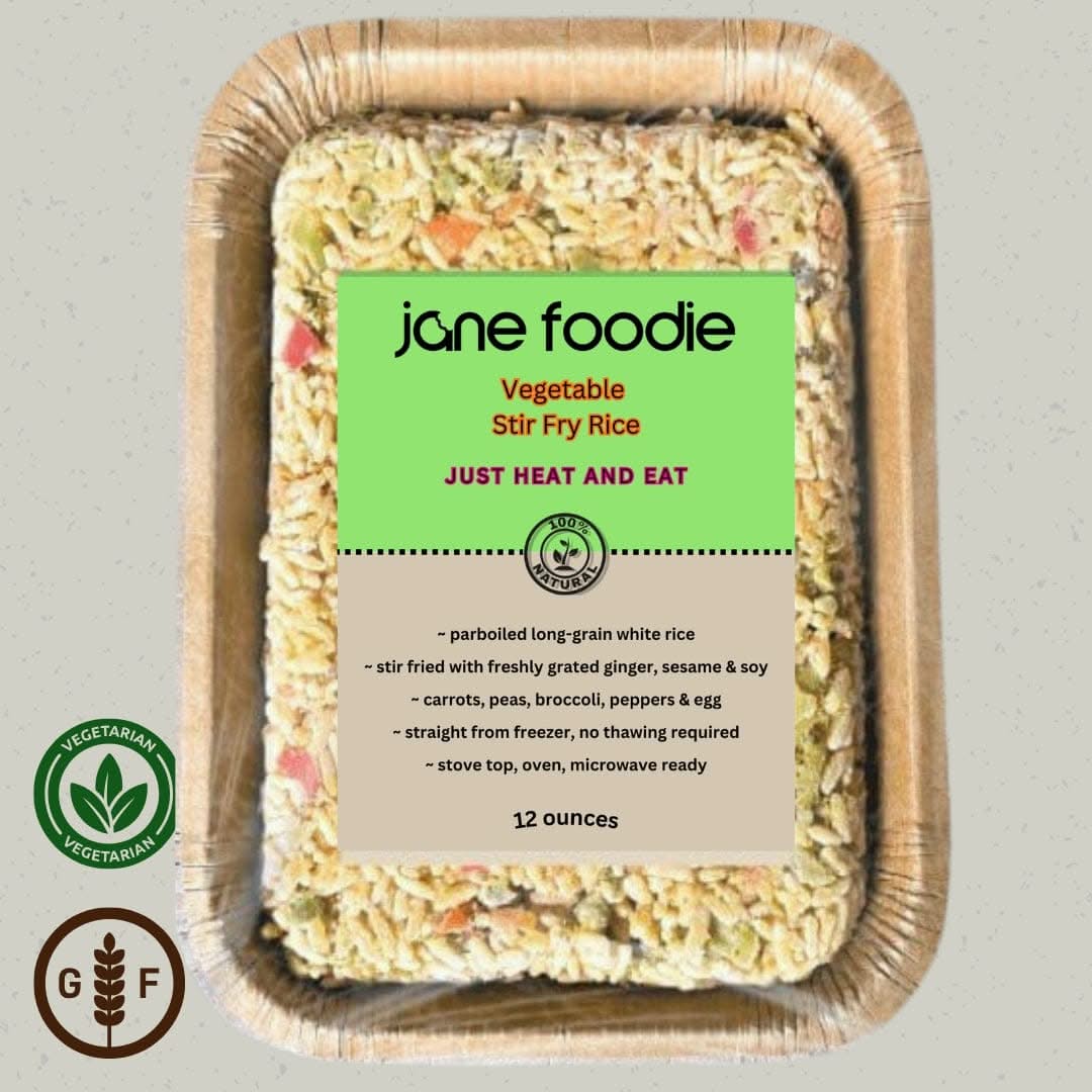 Vegetable Stir Fry Rice - Jane Foodie