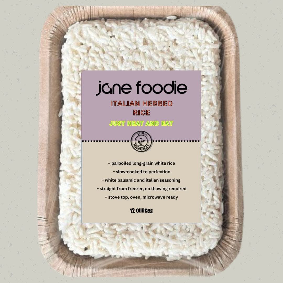 Italian Herbed Rice - Jane Foodie