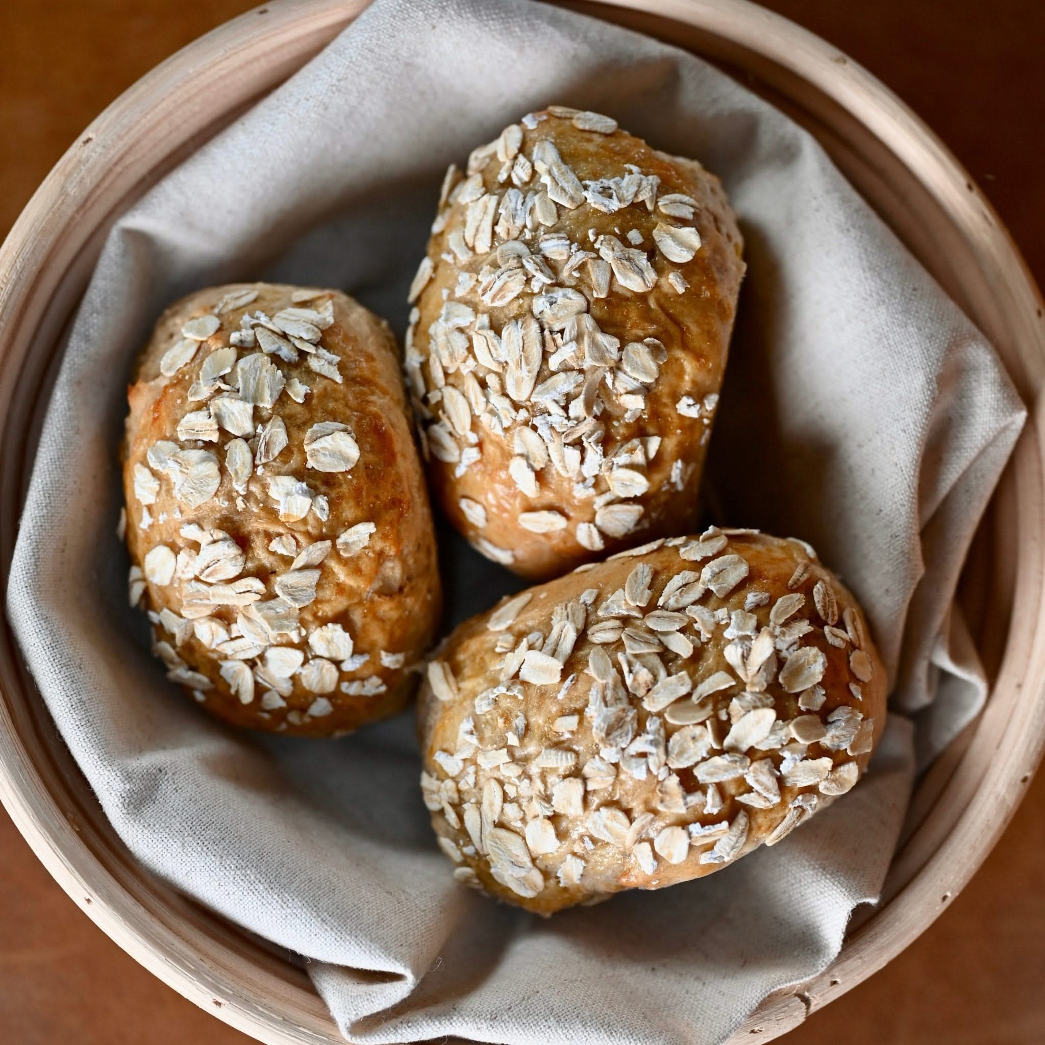 Honey Oat Mini Bread Loaves - 3 Pack - Jane Foodie