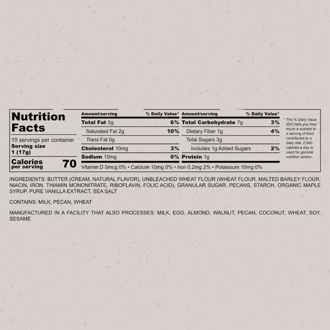 Maple Pecan Cookie Kraft Cup Jane Foodie .