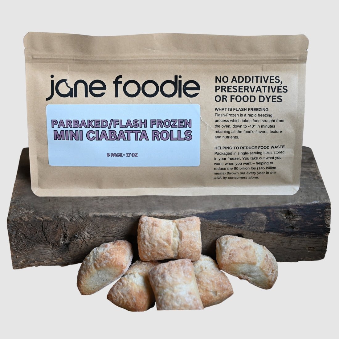 Mini Ciabatta 6 - Pack - Jane Foodie