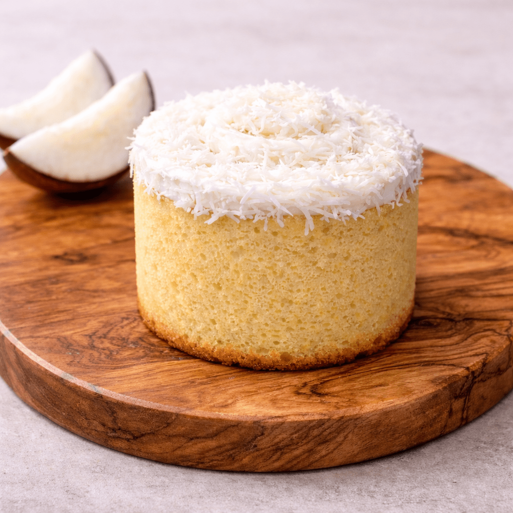 Mini Coconut Cake - Jane Foodie