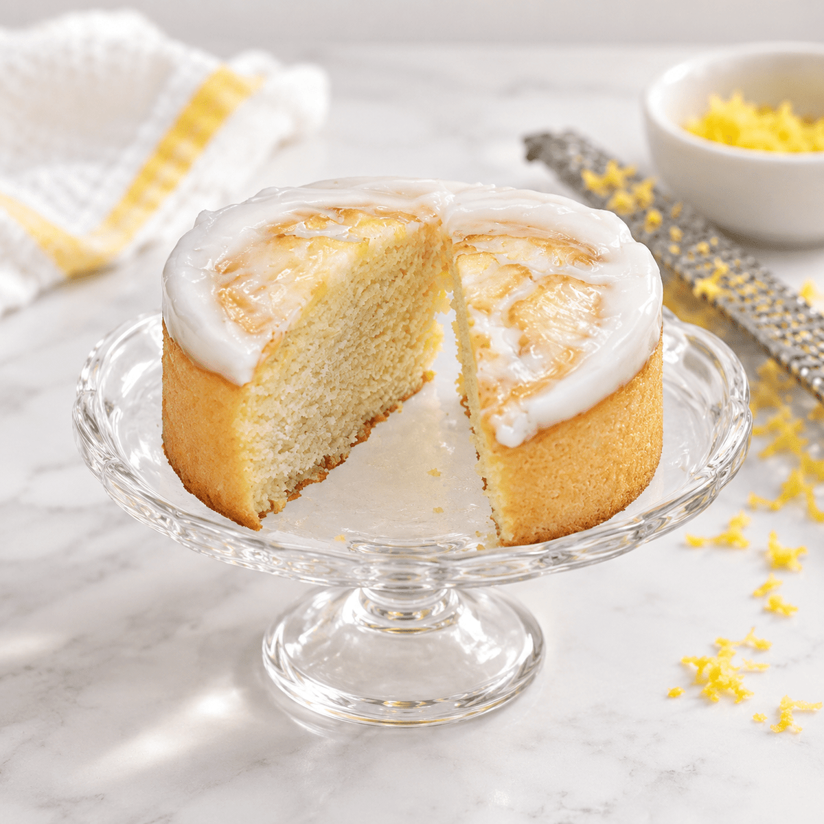 Mini Lemon Cake - Jane Foodie