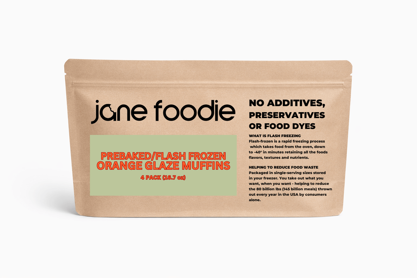 Orange Muffins - Jane Foodie