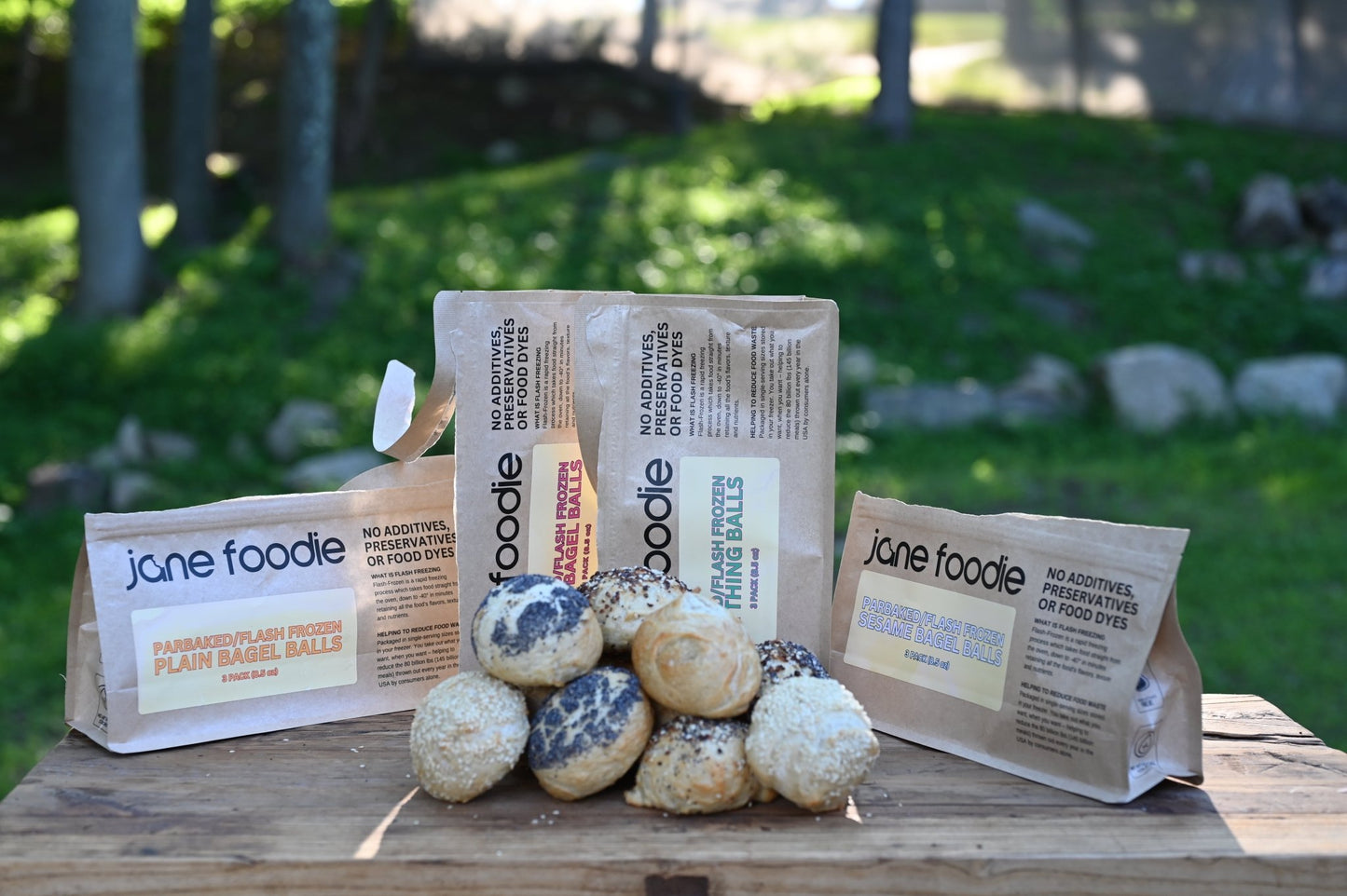 Plain Jane Bagel Balls 3 - Pack - Jane Foodie